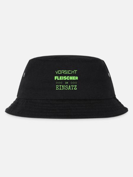 Berufung Fleischer - Kinder Bucket Hat - Schwarz