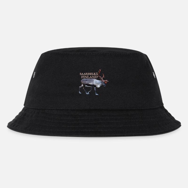 Saariselka - Kids’ Bucket Hat - black