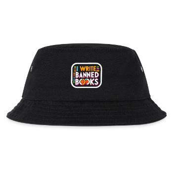 I Write Banned Books 19 - Kinder Bucket Hat - Schwarz - Vorne