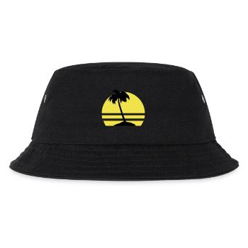 Palm Island - Kids’ Bucket Hat - black - Front