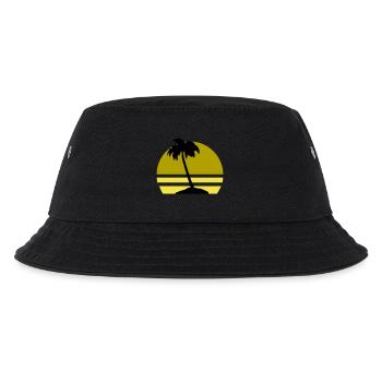 Palm Island - Kids’ Bucket Hat - black - Front