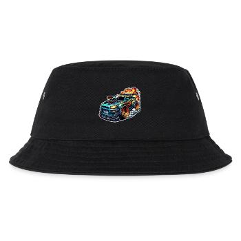 Sports Car Tuning Car - Kids’ Bucket Hat - black - Front