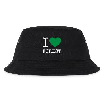 J’ADORE LA FORÊT - Bob Enfant - noir - Devant