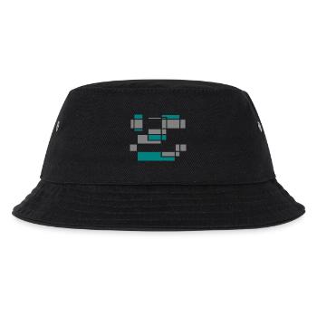 Graphic No. 2 - Kinder Bucket Hat - Schwarz - Vorne