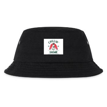Snowie - Kids’ Bucket Hat - black - Front