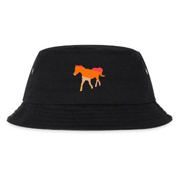 Riding Horse - Kids’ Bucket Hat - black - Front