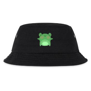 Frog - Kids’ Bucket Hat - black - Front