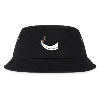 Bunny Ski Bunny Ski Jumping Ramp Skiing Snow - Kids’ Bucket Hat - black - Front