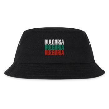 Drapeau bulgare, fierté bulgare - Bob Enfant - noir - Devant