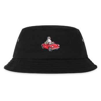 Pinguin Auto - Kinder Bucket Hat - Schwarz - Vorne