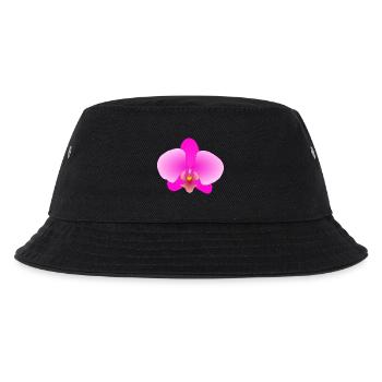 orchidée rose - Bob Enfant - noir - Devant