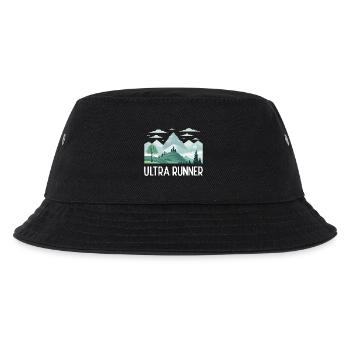 Ultra Runner - Kids’ Bucket Hat - black - Front