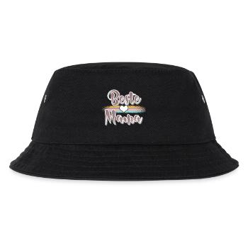 Mama - Kinder Bucket Hat - Schwarz - Vorne