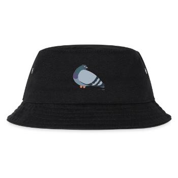 Pigeon pigeons - Kids’ Bucket Hat - black - Front