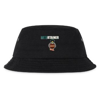 Entertainer Ente - Kinder Bucket Hat - Schwarz - Vorne