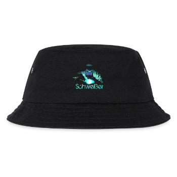 Schweißer - Kinder Bucket Hat - Schwarz - Vorne