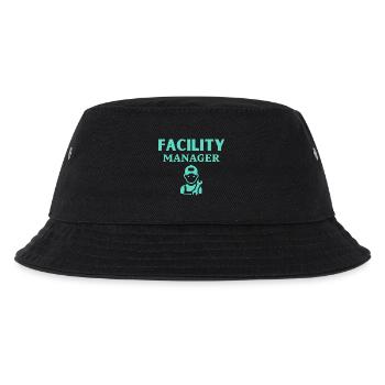 Facility Manager - Kids’ Bucket Hat - black - Front