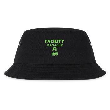 Facility Manager - Kids’ Bucket Hat - black - Front