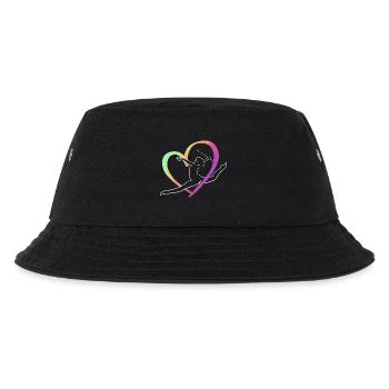 Grand jeté cœur multicolore - Bob Enfant - noir - Devant