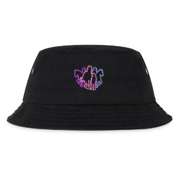 Pferd reiten Reiterin Reitsport Silhouetten Pferde - Kinder Bucket Hat - Schwarz - Vorne