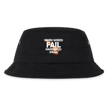 Choir Music Instrument Handbell Choir - Kids’ Bucket Hat - black - Front