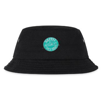 Schlimmer als es aussieht, Post Covid - Kinder Bucket Hat - Schwarz - Vorne