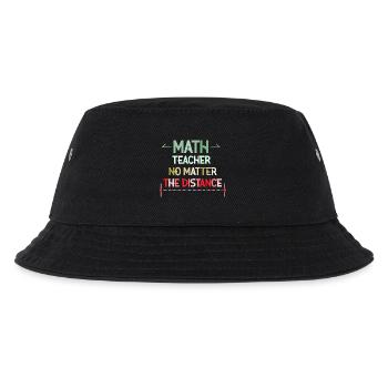 Mathe Nerd Studenten Uni Professor Mathematik - Kinder Bucket Hat - Schwarz - Vorne
