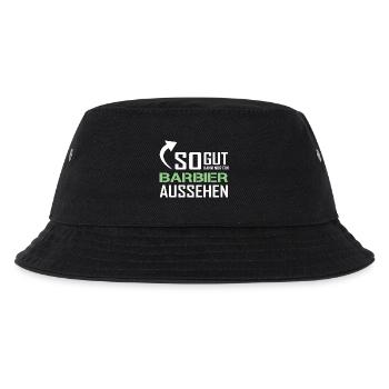 Only a barber can look so good - Kids’ Bucket Hat - black - Front