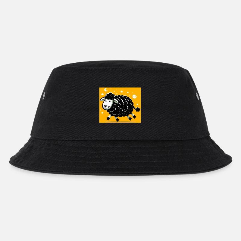 Black Sheep - Kids’ Bucket Hat - black