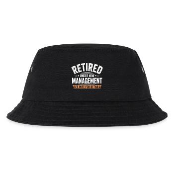 Unter neuer Geschäftsführung in den Ruhestand getreten Weitere Informationen finden Sie unter Ehefrau - Kinder Bucket Hat - Schwarz - Vorne