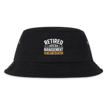 Unter neuer Geschäftsführung in den Ruhestand getreten Weitere Informationen finden Sie unter Ehefrau - Kinder Bucket Hat - Schwarz - Vorne