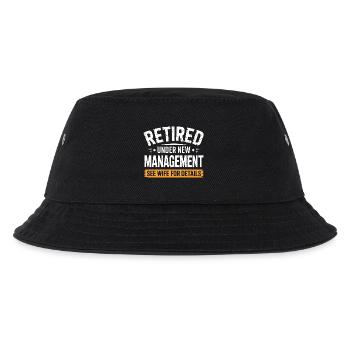 Unter neuer Geschäftsführung in den Ruhestand getreten Weitere Informationen finden Sie unter Ehefrau - Kinder Bucket Hat - Schwarz - Vorne