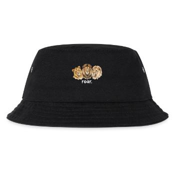 Lion's Roar Funny Lion Roar for Lion's Love - Kids’ Bucket Hat - black - Front
