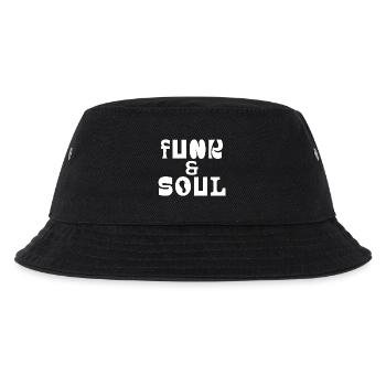 Funk and Soul Bold Typography  - Kids’ Bucket Hat - black - Front