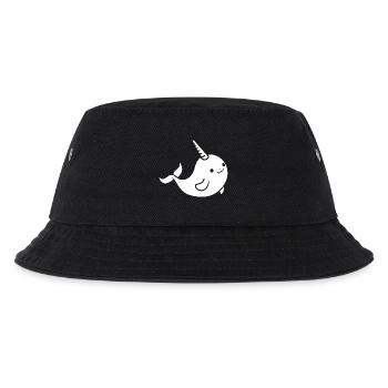 Narwal - Kinder Bucket Hat - Schwarz - Vorne