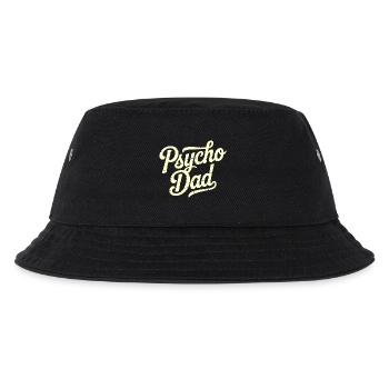 Psycho Dad Vintage Script - Kinder Bucket Hat - Schwarz - Vorne