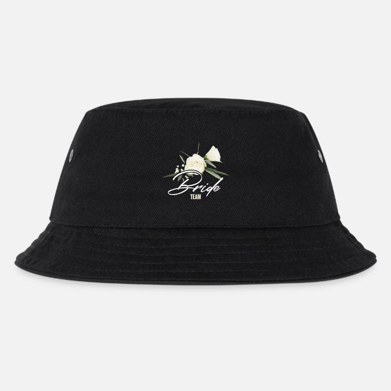 Team bride - Kinder Bucket Hat - Schwarz