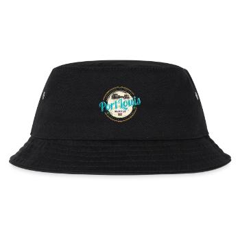 Port Louis Mauritius Indischer Ozean Souvenir - Kinder Bucket Hat - Schwarz - Vorne