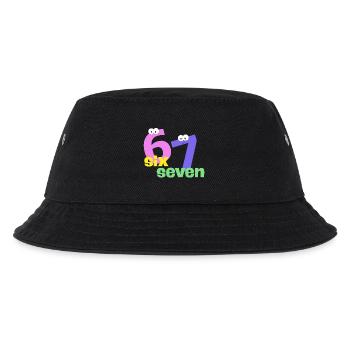 Six Seven Trend - Kinder Bucket Hat - Schwarz - Vorne
