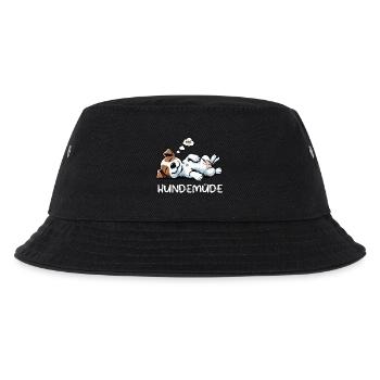 Hundemüde Jack Russel terrier Jack russel besitzer - Kinder Bucket Hat - Schwarz - Vorne
