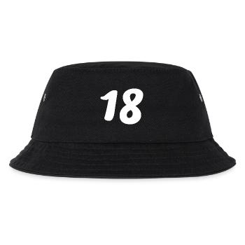 18. 18 ANS. 18e ANNIVERSAIRE. ANNIVERSAIRE 18 ANS. - Bob Enfant - noir - Devant
