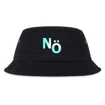 Nope no against demo - Kids’ Bucket Hat - black - Front