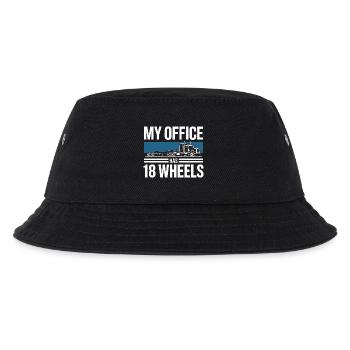 Truck Driver Truck Truck Diesel - Kids’ Bucket Hat - black - Front