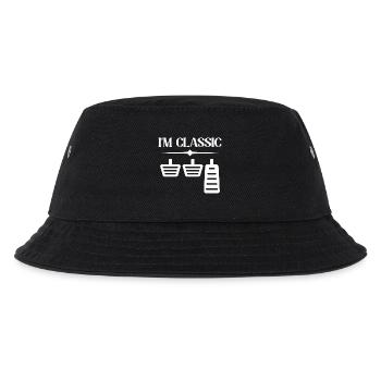 I'm classic Car lover car guy mechanic - Kinder Bucket Hat - Schwarz - Vorne