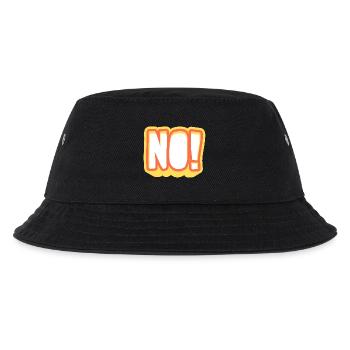 NOPE! Glowing Pop Art Signal - Kids’ Bucket Hat - black - Front