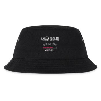Gynäkologin Ausbildung Medizinstudium Ärztin  - Kinder Bucket Hat - Schwarz - Vorne