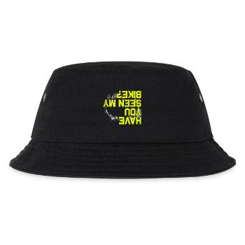 Seen my bike? Fahrrad Mountainbike MTB Downhill - Kinder Bucket Hat - Schwarz - Vorne