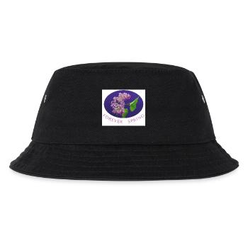 FOREVER SPRING Lilac Photo Print  - Kids’ Bucket Hat - black - Front