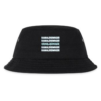 Beruf Kanalreiniger - Kinder Bucket Hat - Schwarz - Vorne