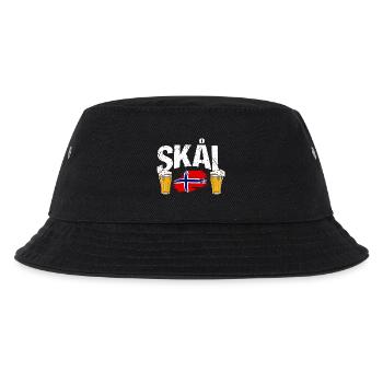 Vacances en Norvège dans les fjords de Norge Voyage en Scandinavie - Bob Enfant - noir - Devant